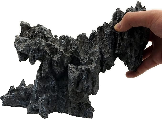 Fish Tank Decor Rocks.Aquarium Decoration Model.Easy and Quick Solution for Aquascaping.(Twilight)-PurrikoPets