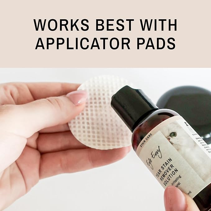 Eye Envy Tear Stain Remover Solution for Cats. 100% Natural, Safe. Treats The Cause of Stains. Recommended by Breeders, Vets, Groomers. Remove Eye Stains from Persians and Exotics. 16 oz. Made in USA-PurrikoPets