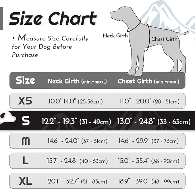 Eagloo Dog Harness Small Sized Dog, No Pull Service Vest with Reflective Strips and Control Handle, Adjustable and Comfortable for Easy Walking, No Choke Pet Harness with 2 Metal Rings, Black, S-PurrikoPets