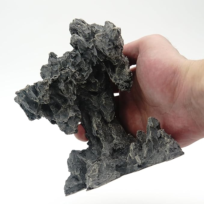 Fish Tank Decor Rocks.Aquarium Decoration Model.Easy and Quick Solution for Aquascaping.(Elf Island)-PurrikoPets