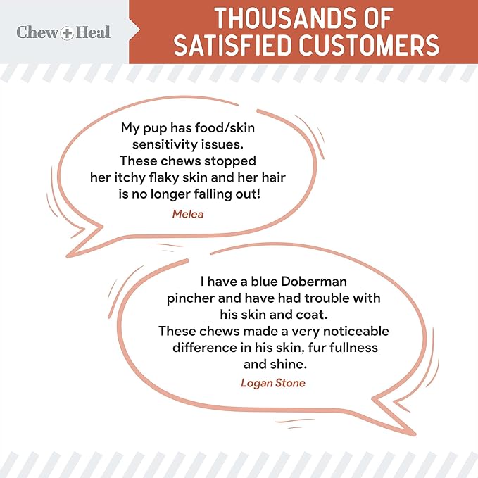 Fish Oil Omega 3 Supplements for Dogs -360 Soft Chew Treats for Skin and Coat -Salmon Oil Blend of Fatty Acids, Omega 3, 6, Vitamins, Antioxidants -Made in USA (2 Packs of 180, Salmon Flavor)-PurrikoPets