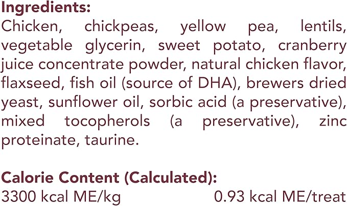 Get Naked Urinary Health Crunchy Treats For Cats, Cranberries, (1 Pouch), 2.5 Oz-PurrikoPets