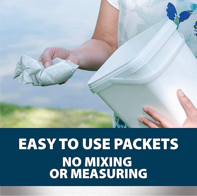 Airmax PondClear Packets, Beneficial Bacteria & Enzyme Clarifier Treatment with Ecoboost PRx, Clear & Clean Pond & Lake Water, Safe for Fish, 96 Count-PurrikoPets