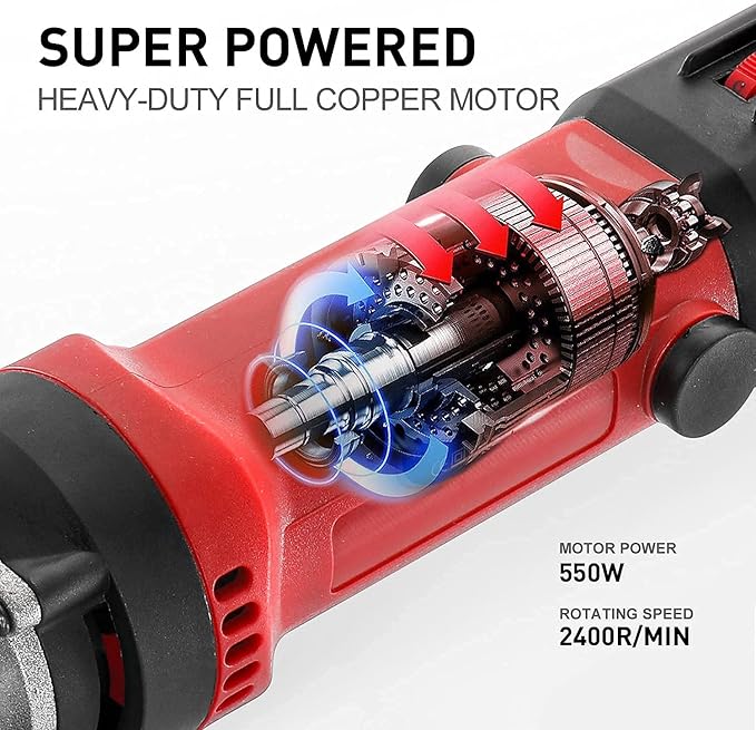 550W Professional Electric Sheep Clipper, 6 Speeds Heavy Duty Dog Shears for Thick Fur-PurrikoPets