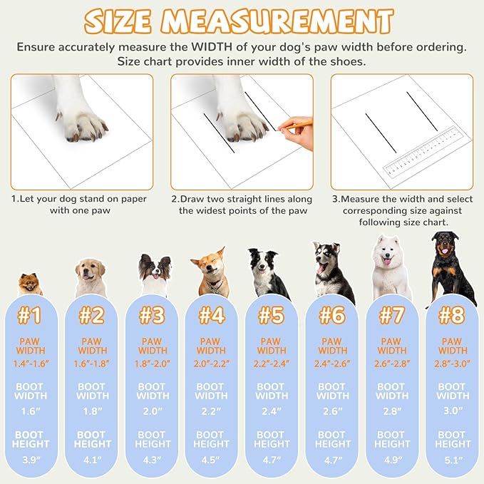 Dog Shoes for Medium Large Size Dogs, Breathable Dog Shoe for Hot Pavement, Dog Booties and Paw Protectors to Prevent Licking, Anti-Slip Dog Boots with Reflective for Summer, Hiking, Snow (Size 1)-PurrikoPets