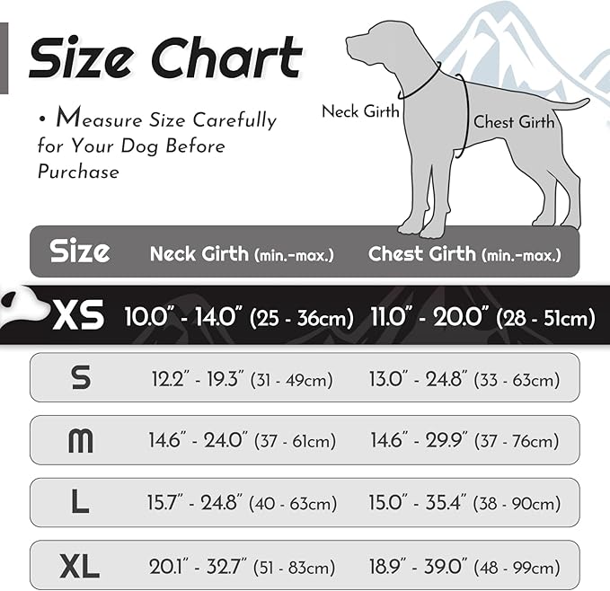 Eagloo Small Dog Harness No Pull, Service Vest with Reflective Strips and Control Handle, Adjustable and Comfortable for Easy Walking, No Choke Pet Harness with 2 Metal Rings, Black, XS-PurrikoPets