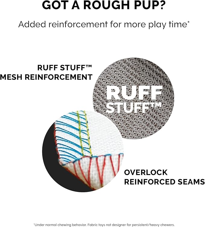 Furhaven Plush Cat Toy w/ Catnip for Indoor Cats, Washable & Durable w/ Refillable Catnip Pocket - Rocket Kicker Plush Toy - White/Blue, One Size-PurrikoPets