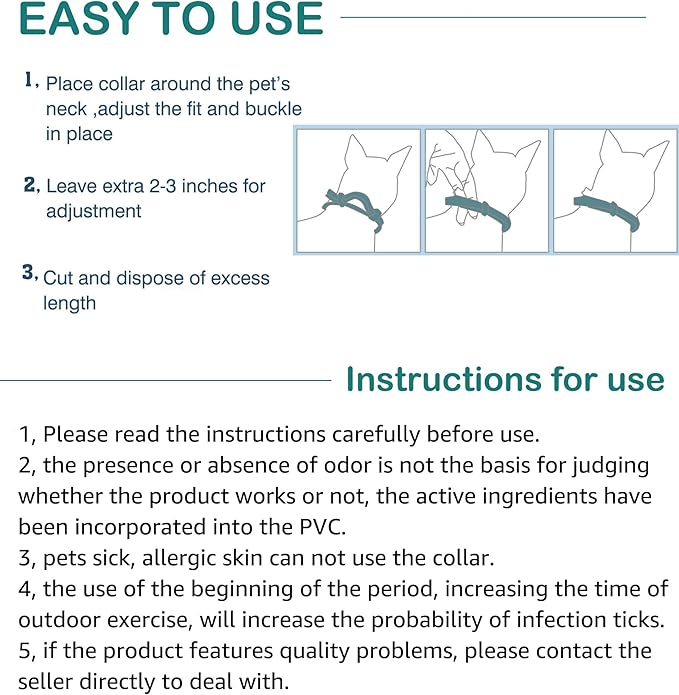 Flea and Tick Collar for Cats. Offers 4 * 6 Months of Protection. Made from Quality Essential Oils. Waterproof and Natural. Protects Kittens. Free Flea Comb and Tick Tweezers. (4 Pack - 13.8 inches)-PurrikoPets