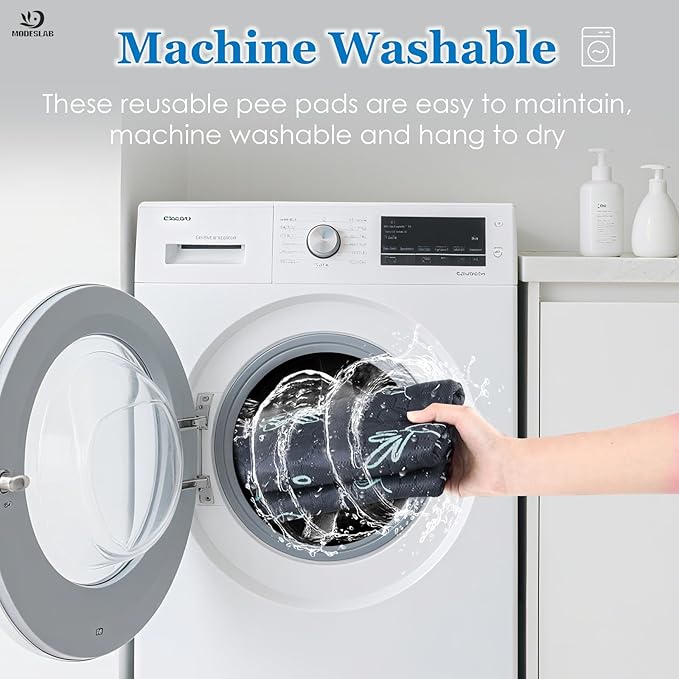 2-Pack Guinea Pig Cage Liner Washable, 36in x 48in Ultra-Absorbent Guinea Pig Bedding for Cage Non-Slip Leak-Proof Pee Pads for Dogs Rabbit Bunny Cat Litter Mat, Navy-PurrikoPets