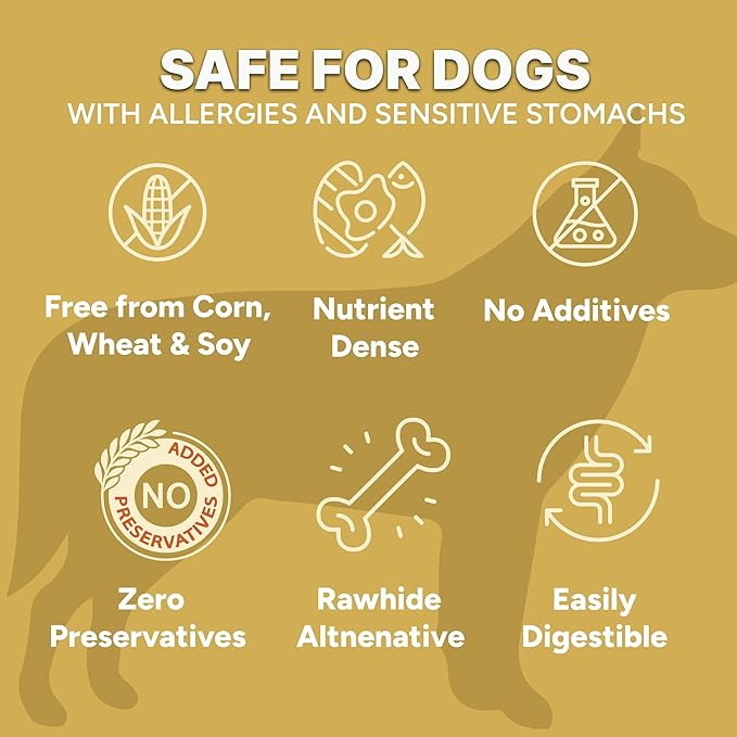 Gaines Family Farmstead Elk Chips for Dogs – 4 oz, Natural Single-Ingredient Dog Treats, High-Protein Rawhide-Free Chews, Healthy Grain-Free Snacks, Made in USA-PurrikoPets