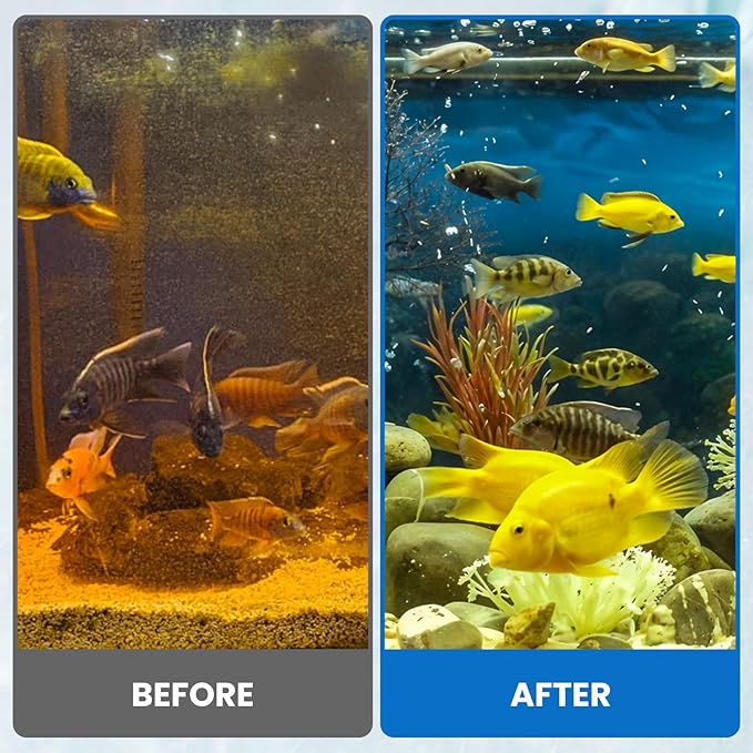 12 Pcs 10-20 Gallon Aquarium Filter Replacement for EZ-Change #2, Fish Tank Filter Cartridge for Aqua-Tech Brand 10 to 20 Power Filters for Healthier Fish-PurrikoPets