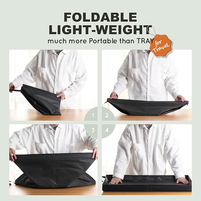 Dog Grass Pad with Foldable Dog Litter Box, Small Liner Base (23”×15”) for Balcony, 2 Artficial Grass Pee Pads for Dogs, Pee Pad Holder, Potty Training-PurrikoPets