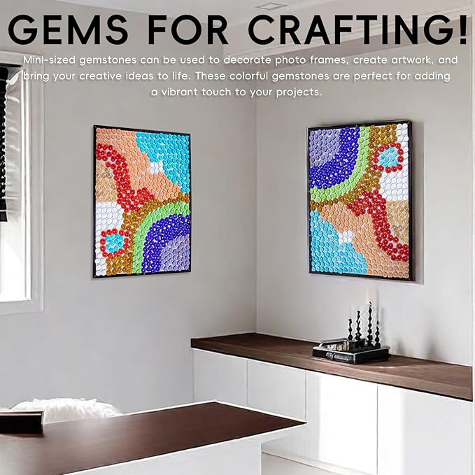5 LB Mix Color Glass Beads, Mini Flat Glass Marbles~750PCS for Vases, Floral Bottom Mancala Gems Pebbles Fish Tank Rocks for Table Scatter Aquarium,Vase Fillers,Home Decorative Art Craft(0.5"~0.7")-PurrikoPets