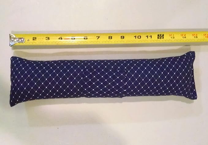 15" Cat Kicker Toy with Refillable Catnip Pocket (Denim) - Filled with Premium Canadian Catnip-PurrikoPets