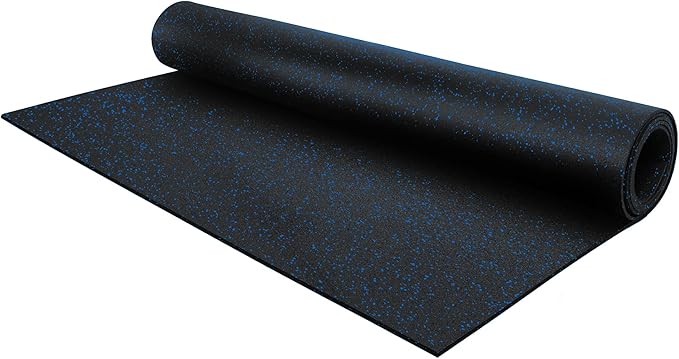 Flooring Inc's 1/4" Thick Tough Rubber Flooring Roll | Flexible Recycled Rubber Floor Mats for Home Gym | Heavy Duty Rubber Mat for Home Gyms, Sheds, Horse Stall Mat or Trailer-PurrikoPets