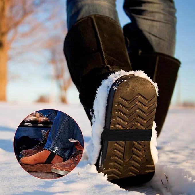 Adjustable Boot Straps Pant Stirrups Clips Boot Clips-PurrikoPets