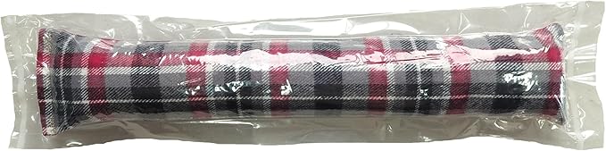 15" Catnip Cat Kicker Toys/Kitty Kick Sticks/Cat-Nip Kick Sticks (Red/Grey Flannel) (Kickers Filled with 1 oz Premium Canadian Catnip)-PurrikoPets