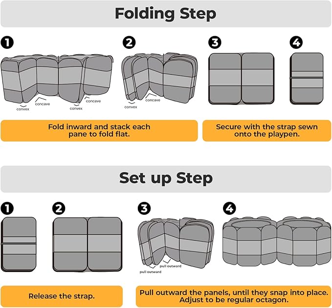 EighteenTek 2-in-1 Pop Up Cat Playpen XLarge, Dog Puppy Pet Playpen, Indoor Outdoor Cats Enclosed, Cat Tent House Crate Cage, Portable & Foldable Playpen for Kittens(No Divider, Unified Space)-PurrikoPets