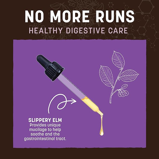 Earth Animal Herbal Remedies | No More Runs | 2 fl oz-PurrikoPets