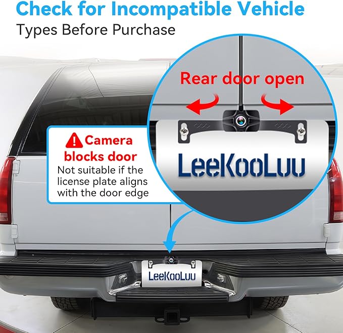 7-Inch Wireless Backup Camera for Truck - 2 Channel, DIY Grid Lines, HD 1080P, Night Vision, IP69K Waterproof, Backup Camera for Truck, Pickup, Trailer, Cars - Parking Safety & Towing Assistance-PurrikoPets