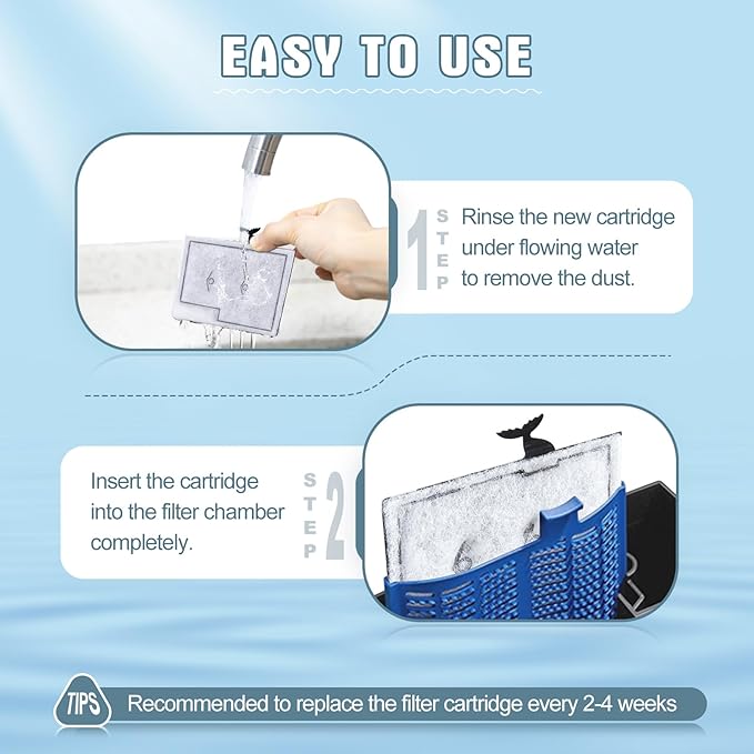 12 Packs Small Filters Cartridges Compatible with Aqueon Small Filter Carbon Filter Cartridge Compatible with Aqueon QuietFlow E Internal Power Filter 10 and 1/2.5/5 Gallon Minibow Aquarium Filters-PurrikoPets
