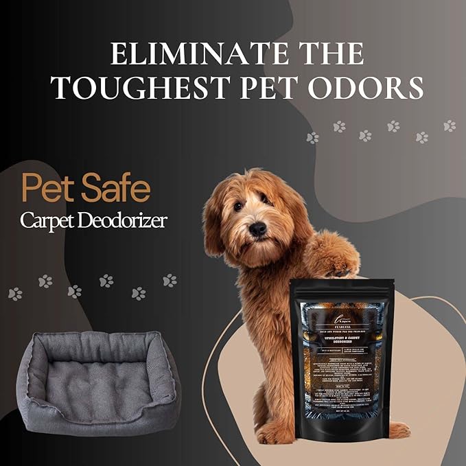 Fearless Carpet Freshener Powder: Powerful Odor Eliminator for Home, Upholstery Deodorizer, Carpet Deodorizer, Pet Urine, Cat Litter Box - Fearless Fragrance-PurrikoPets