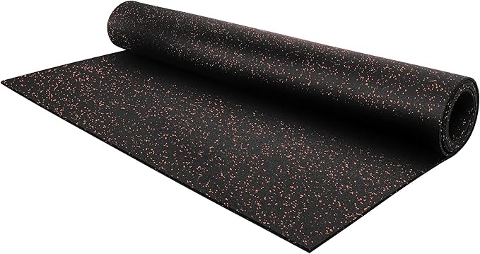 Flooring Inc's 1/4" Thick Tough Rubber Flooring Roll | Flexible Recycled Rubber Floor Mats for Home Gym | Heavy Duty Rubber Mat for Home Gyms, Sheds, Horse Stall Mat or Trailer-PurrikoPets