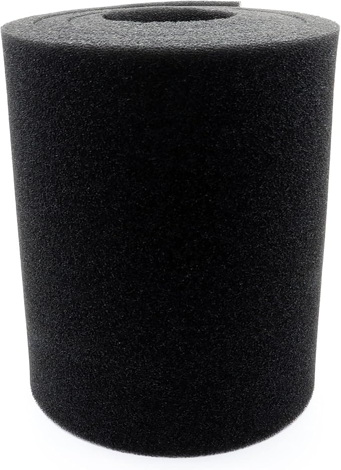 ALEGI Aquarium Filter Media Foam Material Cut to Fit, 72" x 12" x 1" Bio Pre Filter Sponge Pad Sheet for Fish Tank (12" x 72" x1"-40ppi)-PurrikoPets