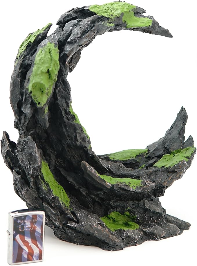 Fish Tank Decor Rocks.Aquarium Decoration Model.Easy Superior Aquascape (Moon Valley)-PurrikoPets