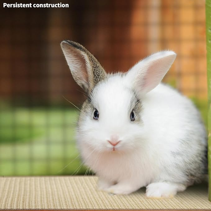 2Pcs Rabbit Scratch Mat,16 x 12 Inch Sisal Rabbit Scratching Pad,Rabbits Scratching Mats for Cages,Claws and Teeth Care Rabbits Chew Toys,Small Pet Bedding for Biting Sleeping Nesting-PurrikoPets