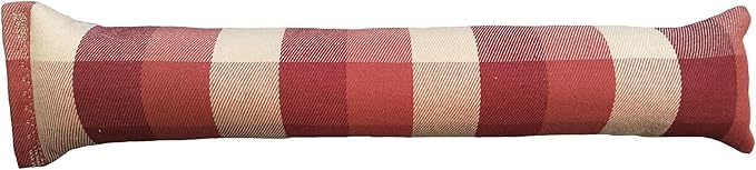 15" Catnip Cat Kicker Toys/Kitty Kick Sticks/Cat-Nip Kick Sticks (Beige and Red Plaid) (Kickers Filled with 1 oz Premium Canadian Catnip)-PurrikoPets