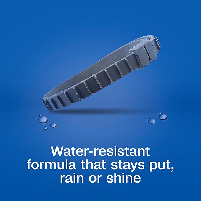 Adams Flea & Tick Collar Plus for Dogs & Puppies |2 Pack |12-Month Protection |One Size Fits All Dogs & Puppies 12 Weeks and Older |Kills Fleas and Ticks |Repels Mosquitoes (excluding California)-PurrikoPets