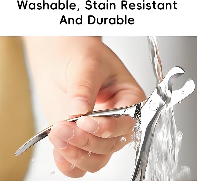 Dog Nail Clippers & Cat Nail Trimmers - Sharp Stainless Steel Professional Pet Nail Clippers for All Dogs, Thick Nails & Indoor Cats - Ergonomic Non-Slip Handle for Safe, Comfortable Grooming-PurrikoPets