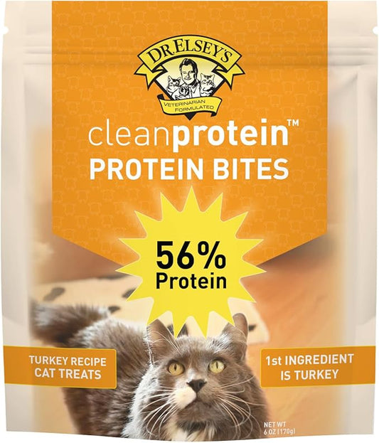 Dr. Elsey's cleanprotein Protein Bites Turkey 12 oz.-PurrikoPets