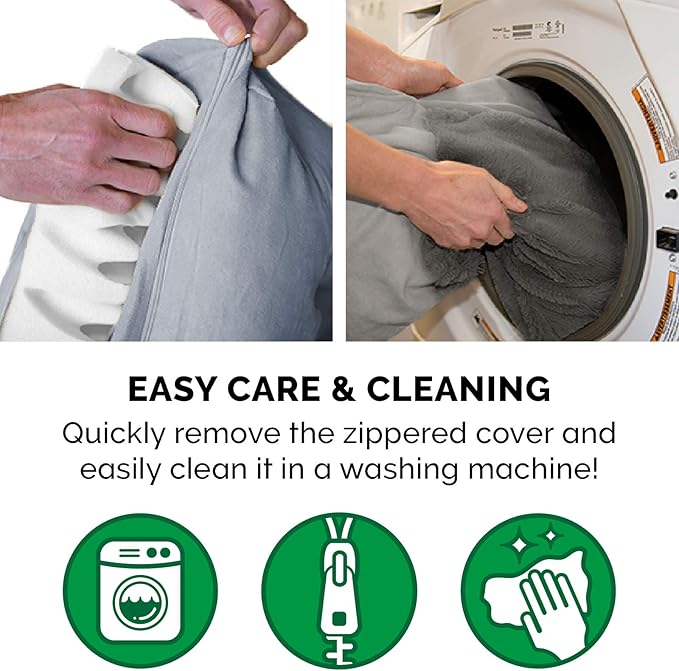 Furhaven Orthopedic Dog Bed for Large Dogs w/ Removable Bolsters & Washable Cover, For Dogs Up to 95 lbs - Plush & Suede Sofa - Gray, Jumbo/XL-PurrikoPets