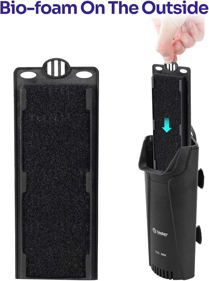 3PCS Aquarium Internal Filter Replacement Cartridge for IF01-B20, Fish Tank Filter Accessories-PurrikoPets