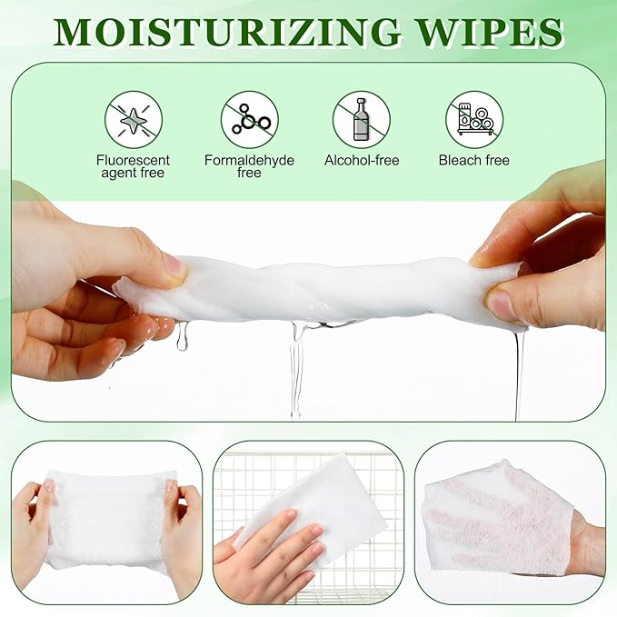 2 Pack Small Animal Cage Wipes 120 Count Small Animal Cage Clean up Wipes Removes Stubborn Caked-on Hamster Cage Cleaner for Pet Bunny Supplies Cleaning Deodorizing-PurrikoPets