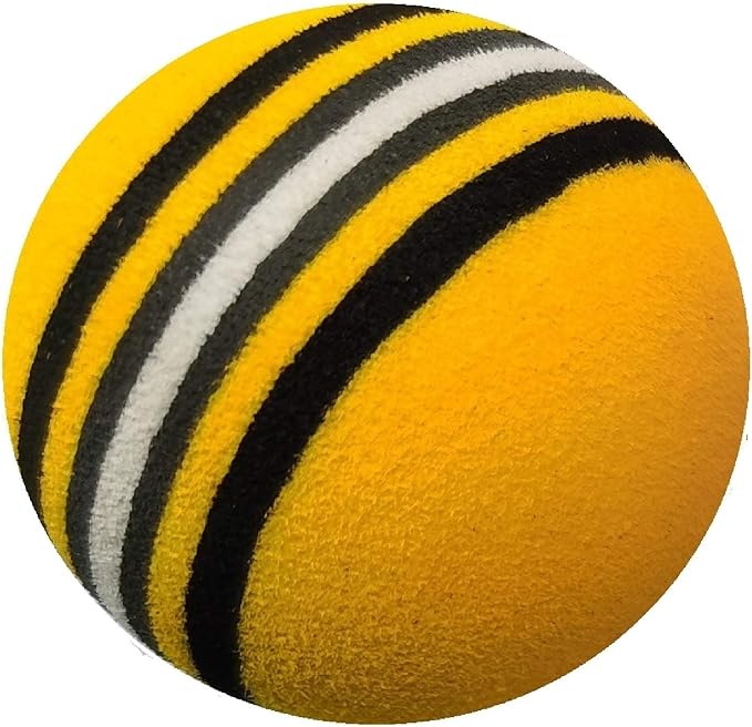 24 Pcs Colorful Soft Foam Rainbow Play Balls for Pet Dog and Cat (42cm) Ethylene Vinyl Acetate-PurrikoPets