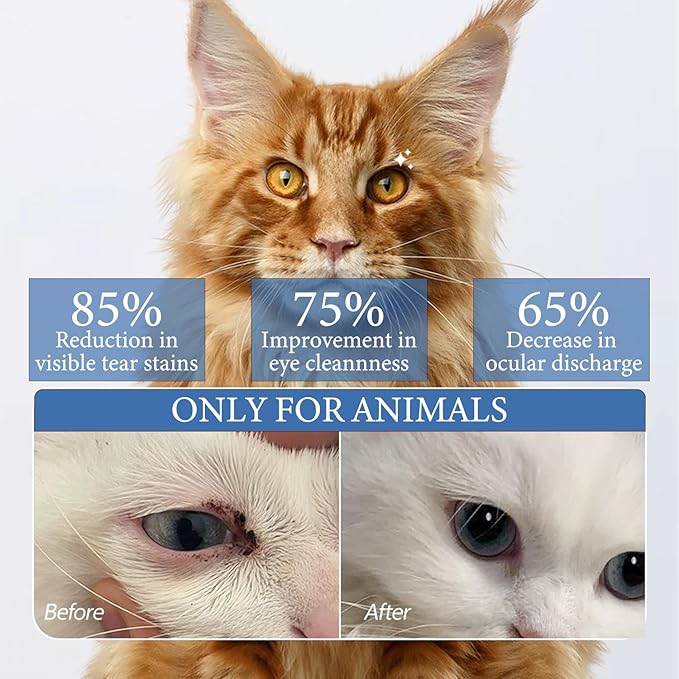 Eye Health Cream for Cats, Dogs, Pets, Cattle, Sheep, Horse, Bird 1/8 oz /3.5gr - 1Pcs-PurrikoPets