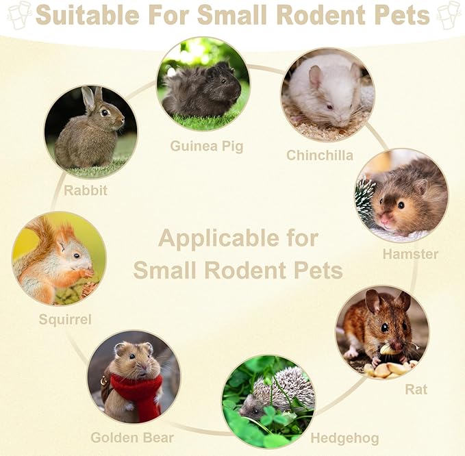 900g Sweet Bamboo Chew Sticks for Rabbits, Chinchilla Rabbit Toys Guinea Pig Chews Sticks, Natural Rabbit Bunny Molar Treats Snacks Toys for Chinchilla, Guinea Pig, Hamster Small Animals-PurrikoPets