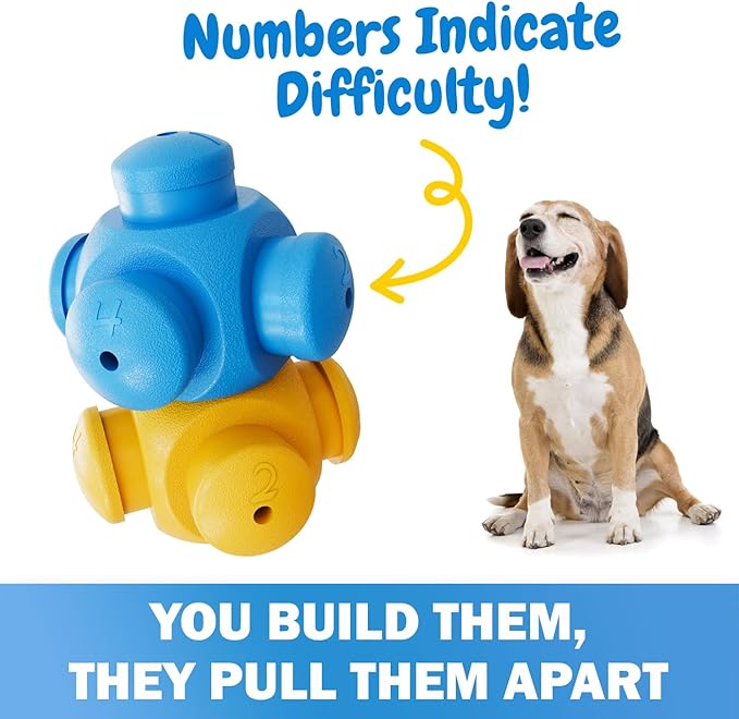 Dog Puzzle Toys for Smart Dogs, Boredom Busters, Mentally Stimulating, Hard Puzzle, Toys to Keep Them Busy, Dog Games, Puppy Puzzle Toys-PurrikoPets