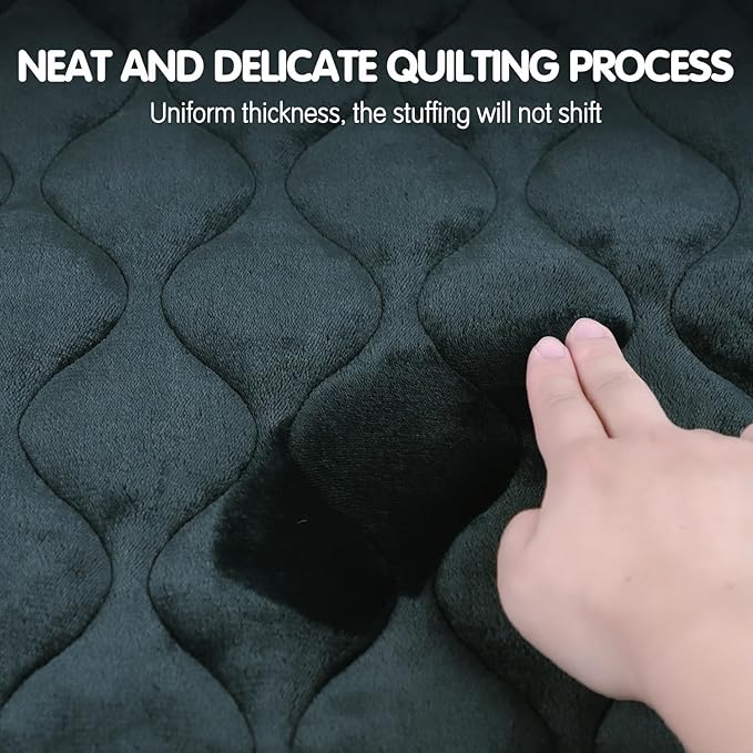 furrybaby Dog Bed Mat Flat Crate Mat with Anti-Slip Bottom Machine Washable Pet Kennel Pad for Dog Sleeping (XM 36x23'', Grey Mat)-PurrikoPets