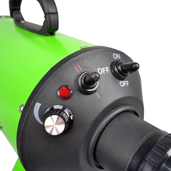 Flying Pig High Velocity Dog Pet Grooming Dryer w/Heater (Model: Flying One, Green)-PurrikoPets