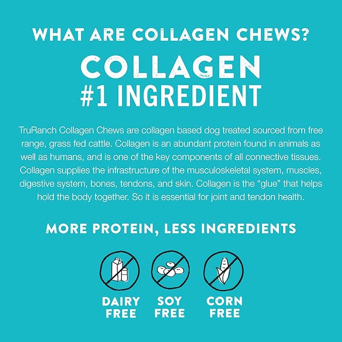 5" BBQ Collagen Skewers - Collagen Dog Chews - Long Lasting Healthy Joint Support Dog Treat - Rawhide Alternative - Skin & Coat Health, 1 Bag, 15 Count-PurrikoPets