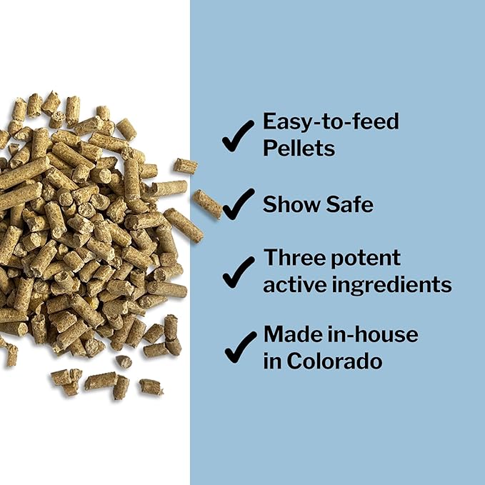 Formula 707 Calming Equine Supplement, Daily Fresh Packs – Anxiety Relief and Enhanced Focus for Horses – L-Tryptophan, Thiamine & Magnesium-PurrikoPets