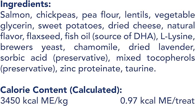 Get Naked Cat Calming Treats Salmon & Cheese Flavor, Crunchy, Calming Health, 6-oz Bag-PurrikoPets