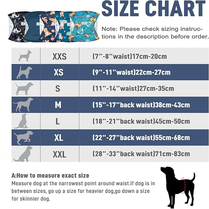 5 Pack Dog Diapers Male,Reusable Leakproof Pet Soft Dog Belly Band Wraps,High Absorbency Male Dog Diaper,Wider Washable Belly Band for Doggy Incontinence and Puppy Training-PurrikoPets