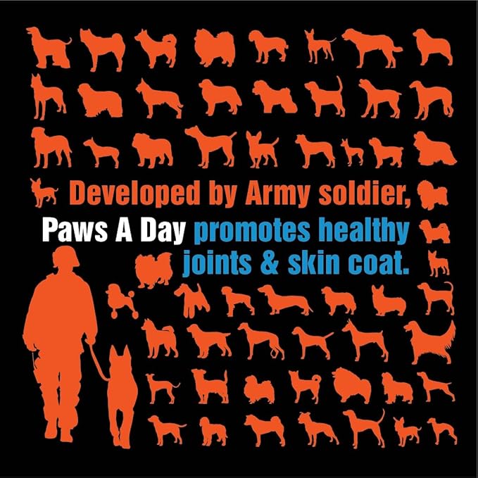 Glucosamine for Dogs Hip & Joint Supplement – “Two-in-One Combo” Dog Joint Care and Improved Skin & Coat with Chondroitin, MSM, Omega 3, Collagen & Biotin, 60 Chewable Tablets-PurrikoPets