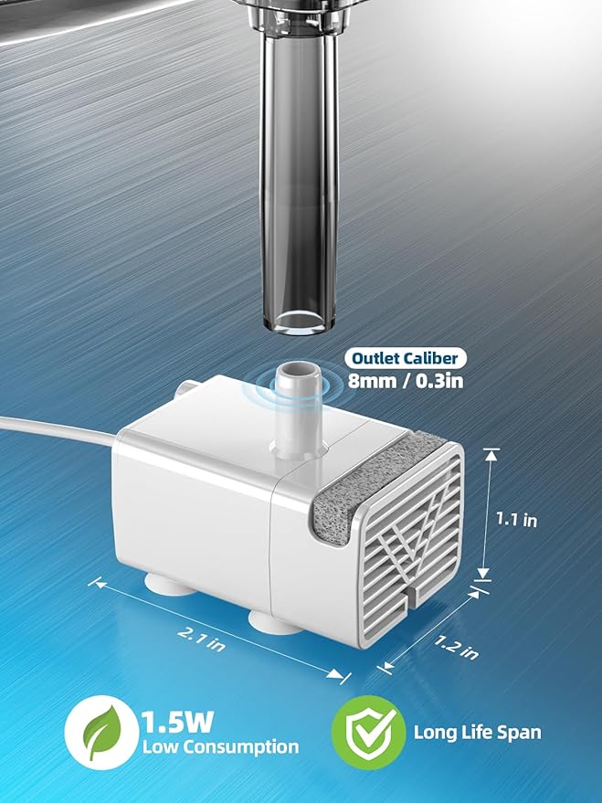 Dog Water Fountain for Large Dogs, 9L/2.4Gal Stainless Steel Dog Fountain with Water Level Window & Filtration, Automatic Pet Water Bowl Dispenser Indoor, for All Dogs and Multi-Pet (Pump)-PurrikoPets