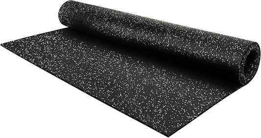 Flooring Inc's 1/4" Thick Tough Rubber Flooring Roll | Flexible Recycled Rubber Floor Mats for Home Gym | Heavy Duty Rubber Mat for Home Gyms, Sheds, Horse Stall Mat or Trailer-PurrikoPets